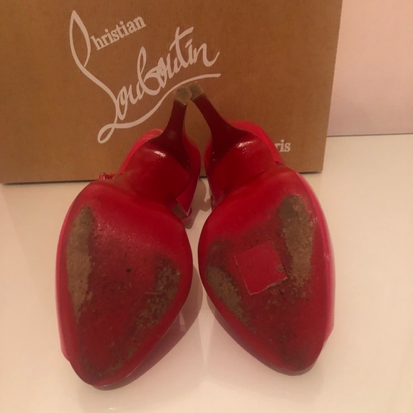 LIMITED EDITION CHRISTIAN LOUBOUTIN BARBIE 50thANNIVERSARY PINKPEEPTOE HEELS - Picture 9 of 16